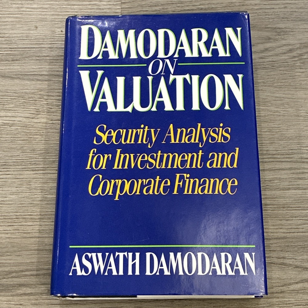 DAMODARAN ON VALUATION: SECURITY ANALYSIS FOR INVESTMENT By Aswath Damodaran VG+
